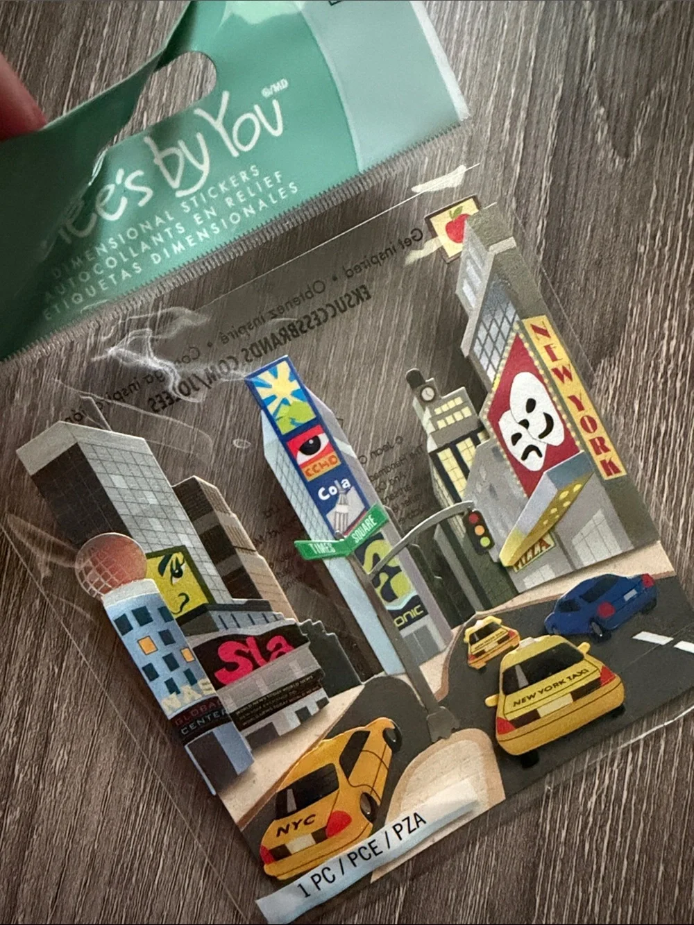 ❤️$9 Jolee's Boutique Dimensional Stickers Broadway Times Square